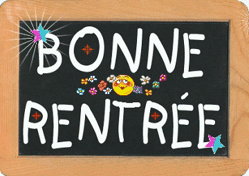 bonne rentrée